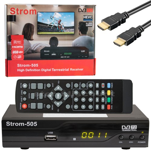 Dvb receiver storm 505 - dvb-t2,