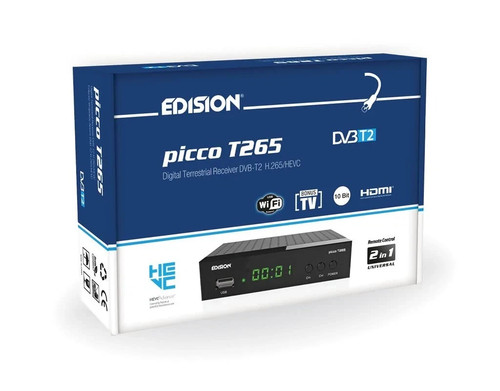 Edision picco t265 dvb hd - t265, dvb-t2