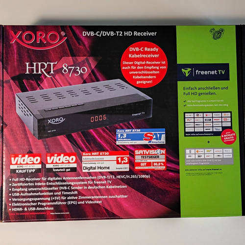 Xoro hrt 8730 - dvb-t2, hd