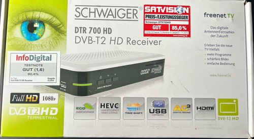Schwaiger dtr 700 dvb t2 - hd, dvb-t2