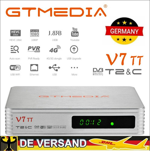 Dvb receiver 1080p h - /c,